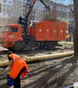 Массовый субботник по уборке и благоустройству придомовой территории