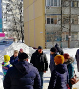 Встреча с жителями дома