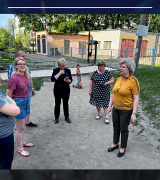 Встреча главы администрации Ленинского района с жителями дома 4 по ул. Уфимцева 
