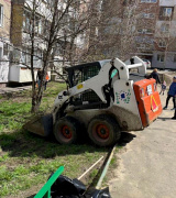 Массовый субботник по уборке и благоустройству придомовой территории