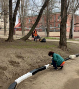 Выполнены работы по уборке придомовых территорий жилых домов УК «АТСЖ»