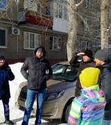 Встреча с жителями дома