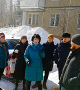 Встреча с жителями дома